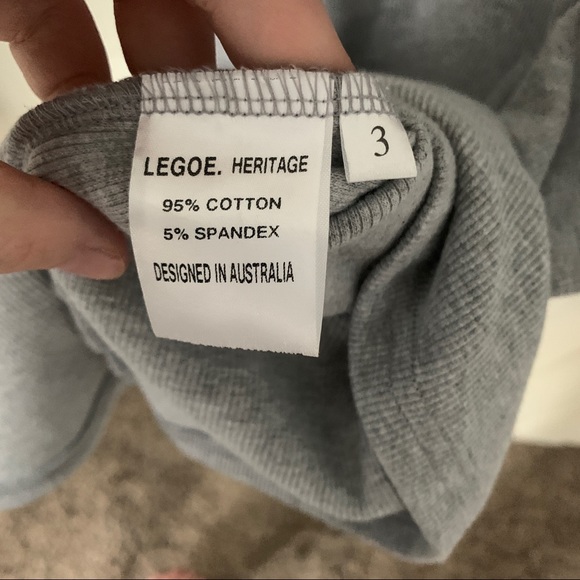 Legoe Heritage Portugal Dress, maternity and nursing dress, size US large, Grey - Picture 7 of 7